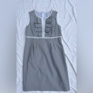 PRICE DROP!!!  Ladies Boutique Seersucker Knee-length Dress, Size 10
